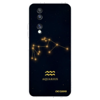 Picasee silikonový průhledný obal pro Honor 70 - AQUARIUS