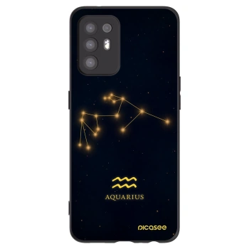 Picasee silikonový černý obal pro OPPO A94 5G - AQUARIUS