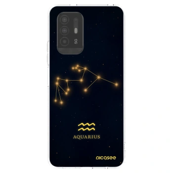 Picasee silikonový průhledný obal pro OPPO A94 5G - AQUARIUS