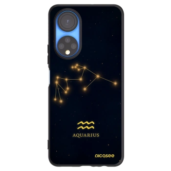 Picasee silikonový černý obal pro Honor X7 - AQUARIUS