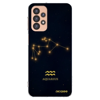 Picasee silikonový průhledný obal pro Samsung Galaxy A23 A236B 5G - AQUARIUS