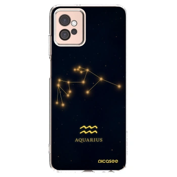 Picasee silikonový průhledný obal pro Motorola Moto G32 - AQUARIUS