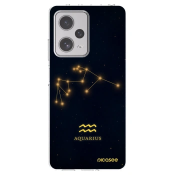 Picasee silikonový průhledný obal pro Xiaomi Redmi Note 12 Pro+ 5G - AQUARIUS