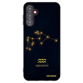 Picasee silikonový černý obal pro Samsung Galaxy A14 4G A145R - AQUARIUS
