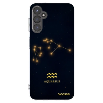 Picasee silikonový průhledný obal pro Samsung Galaxy A14 4G A145R - AQUARIUS