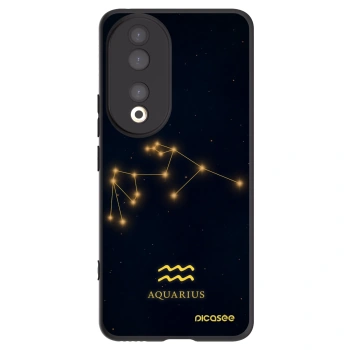 Picasee silikonový černý obal pro Honor 90 5G - AQUARIUS