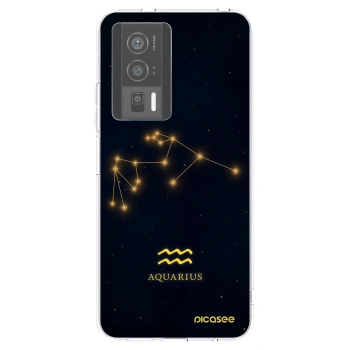 Picasee silikonový průhledný obal pro Xiaomi Poco F5 Pro 5G - AQUARIUS