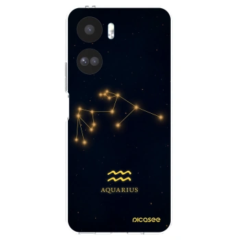 Picasee silikonový průhledný obal pro Honor 90 Lite 5G - AQUARIUS