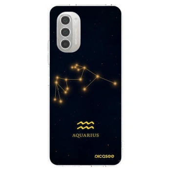 Picasee silikonový průhledný obal pro Motorola Moto G51 - AQUARIUS