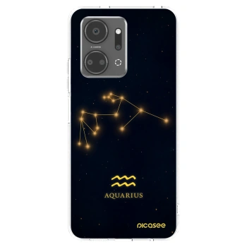 Picasee silikonový průhledný obal pro Honor X7a - AQUARIUS