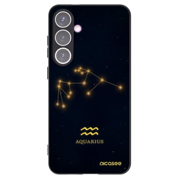 Picasee silikonový černý obal pro Samsung Galaxy S24+ S926B 5G - AQUARIUS