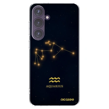 Picasee silikonový průhledný obal pro Samsung Galaxy S24+ S926B 5G - AQUARIUS