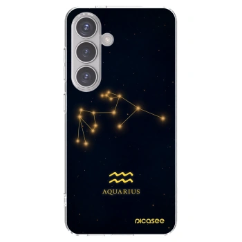 Picasee silikonový průhledný obal pro Samsung Galaxy S24 S921B 5G - AQUARIUS