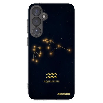 Picasee silikonový průhledný obal pro Samsung Galaxy S23 FE S711B - AQUARIUS