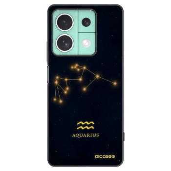 Picasee silikonový černý obal pro Xiaomi Redmi Note 13 5G - AQUARIUS