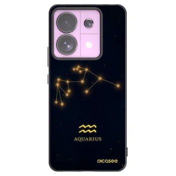 Picasee silikonový černý obal pro Xiaomi Redmi Note 13 Pro 5G - AQUARIUS