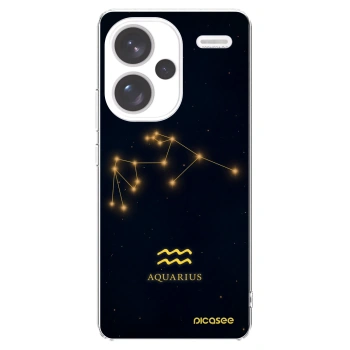 Picasee silikonový průhledný obal pro Xiaomi Redmi Note 13 Pro+ 5G - AQUARIUS