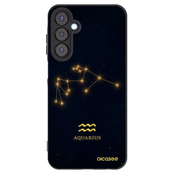 Picasee silikonový černý obal pro Samsung Galaxy A25 A256B 5G - AQUARIUS