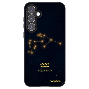 Picasee silikonový černý obal pro Samsung Galaxy A55 5G A556B - AQUARIUS