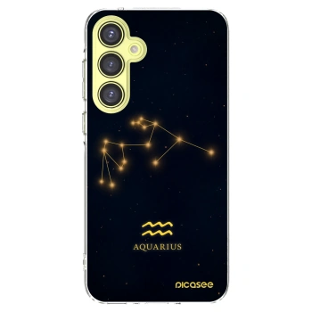Picasee silikonový průhledný obal pro Samsung Galaxy A35 5G A356B - AQUARIUS