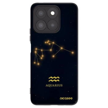 Picasee silikonový černý obal pro Honor X8b - AQUARIUS