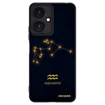 Picasee silikonový černý obal pro Xiaomi Redmi 13C 5G - AQUARIUS