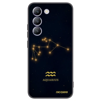 Picasee silikonový černý obal pro Vivo V40 SE 5G - AQUARIUS