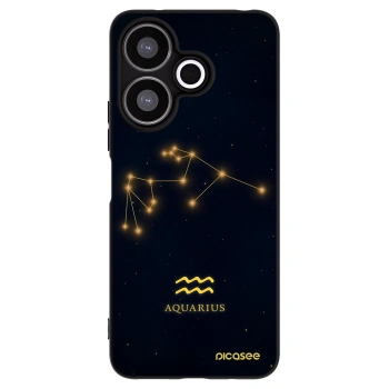 Picasee silikonový černý obal pro Xiaomi Redmi 13 4G - AQUARIUS