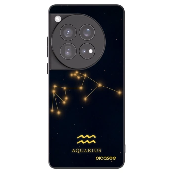 Picasee silikonový černý obal pro OnePlus 12 5G - AQUARIUS