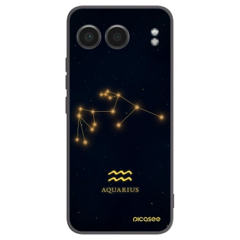 Picasee silikonový černý obal pro OnePlus Nord 4 - AQUARIUS