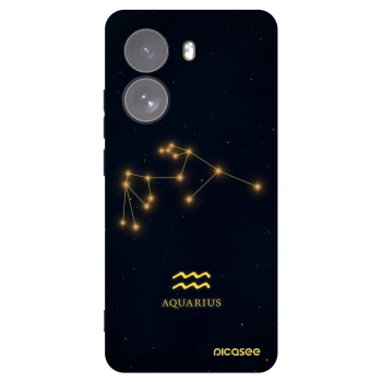 Picasee silikonový černý obal pro Xiaomi Poco X7 - AQUARIUS
