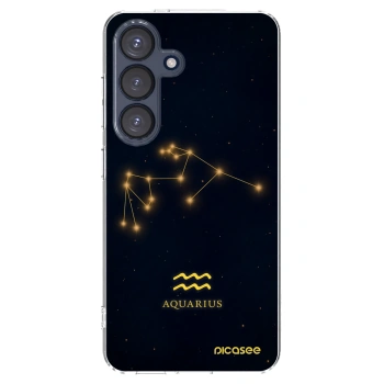 Picasee silikonový průhledný obal pro Samsung Galaxy S25 5G - AQUARIUS