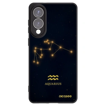 Picasee silikonový černý obal pro Samsung Galaxy S25 Edge 5G - AQUARIUS