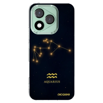 Picasee silikonový průhledný obal pro Honor 400 Lite 5G - AQUARIUS