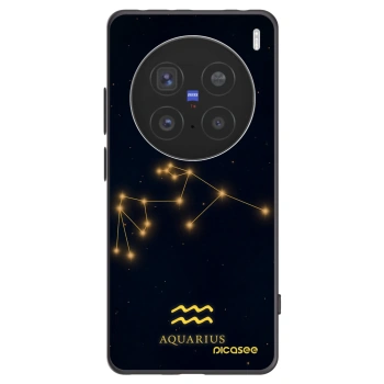 Picasee silikonový černý obal pro Vivo X200 Pro - AQUARIUS