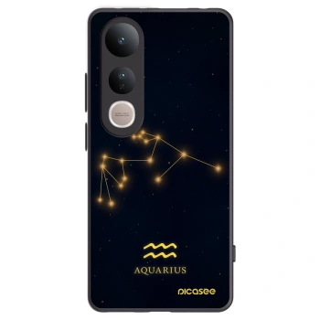 Picasee silikonový černý obal pro Vivo V50 Lite 5G - AQUARIUS