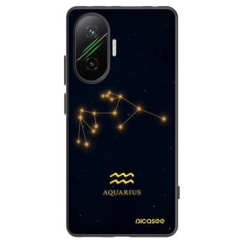 Picasee silikonový černý obal pro Xiaomi Poco F7 Pro 5G - AQUARIUS