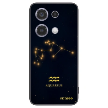 Picasee silikonový černý obal pro Xiaomi Redmi Note 14S - AQUARIUS