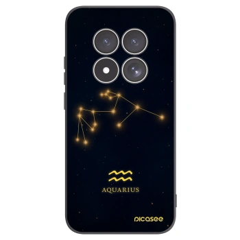 Picasee silikonový černý obal pro Xiaomi Redmi Note 15 Pro 4G - AQUARIUS