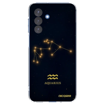 Picasee silikonový průhledný obal pro Samsung Galaxy A17 5G - AQUARIUS