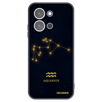 Picasee silikonový černý obal pro Xiaomi Redmi 15C 5G - AQUARIUS
