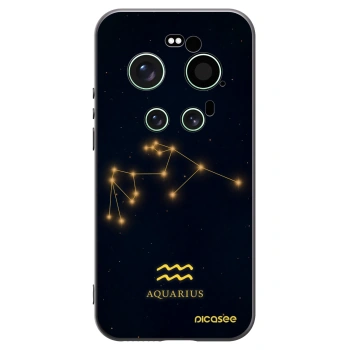 Picasee silikonový černý obal pro Xiaomi 17 Ultra - AQUARIUS