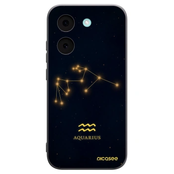 Picasee silikonový černý obal pro Xiaomi Poco X8 Pro - AQUARIUS