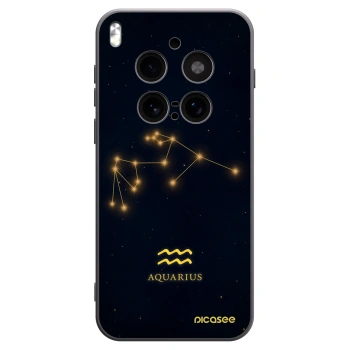 Picasee silikonový černý obal pro Vivo X300 Pro - AQUARIUS