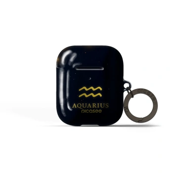 Obal pro Apple AirPods 1 - AQUARIUS