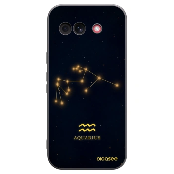 Picasee silikonový černý obal pro Google Pixel 10a - AQUARIUS