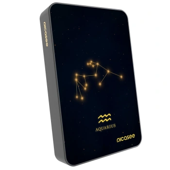 Picasee Powerbanka s MagSafe 10 000 mAh Šedá - AQUARIUS