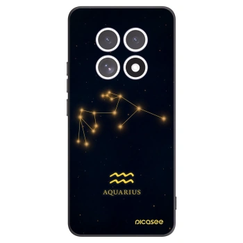 Picasee silikonový černý obal pro Xiaomi Redmi Note 15 5G - AQUARIUS