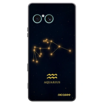 Picasee silikonový černý obal pro Sony Xperia 10 VII - AQUARIUS