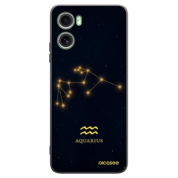 Picasee silikonový černý obal pro Motorola Moto G06 - AQUARIUS